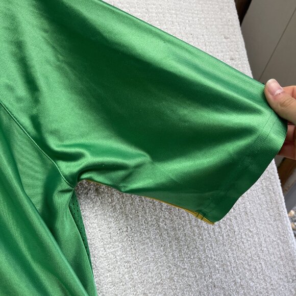 A Marca Bavaria Brazil Jersey Shirt Brazilian Beer Mens L Short Sleeve Green - Picture 16 of 16